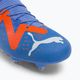 Buty piłkarskie męskie PUMA Future Match MXSG blue glimmer/puma white/ultra orange 7
