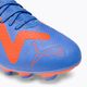 Buty piłkarskie męskie PUMA Future Play FG/AG blue glimmer/puma white/ultra orange 7