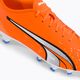 Buty piłkarskie męskie PUMA Ultra Play FG/AG ultra orange/puma white/blue glimmer 9
