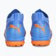 Buty piłkarskie dziecięce PUMA Future Match TT + Mid blue glimmer/puma white/ultra orange 12