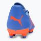 Buty piłkarskie dziecięce PUMA Future Play FG/AG blue glimmer/puma white/ultra orange 9