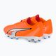 Buty piłkarskie dziecięce PUMA Ultra Play FG/AG ultra orange/puma white/blue glimmer 3