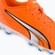 Buty piłkarskie dziecięce PUMA Ultra Play FG/AG ultra orange/puma white/blue glimmer 9