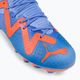 Buty piłkarskie dziecięce PUMA Future Match FG/AG blue glimmer/puma white/ultra orange 7