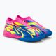 Buty piłkarskie dziecięce PUMA Ultra Match LL Energy IT + Mid luminous pink/ultra blue/yellow alert 4