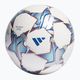 Piłka do piłki nożnej adidas UCL League 23/24 white/silver metallic/bright cyan/royal blue rozmiar 4 2