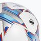 Piłka do piłki nożnej adidas UCL League 23/24 white/silver metallic/bright cyan rozmiar 5 3