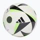 Piłka do piłki nożnej adidas Fussballiebe Club EURO 2024 white/black/solar green rozmiar 5 2
