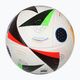 Piłka do piłki nożnej adidas Fussballiebe Pro EURO 2024 white/black/glow blue rozmiar 5 3