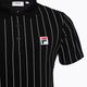 Koszulka polo męska FILA Luckenwalde black/bright white striped 7