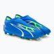 Buty piłkarskie dziecięce PUMA Ultra Match LL FG/AG ultra blue/puma white/pro green 4