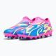Buty piłkarskie dziecięce PUMA Ultra Match LL Energy FG/AG luminous pink/ultra blue/yellow alert 13