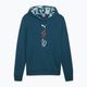 Bluza piłkarska męska PUMA Neymar JR Creativity Logo Hoody ocean tropic/turquoise surf