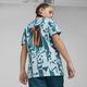 Koszulka piłkarska dziecięca PUMA Neymar Jr Creativity Logo Tee ocean tropic/turquoise surf 5