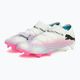 Buty piłkarskie PUMA Future 7 Ultimate Low FG/AG white/black/poison pink/bright aqua/silver mist 10