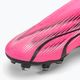 Buty piłkarskie dziecięce PUMA Ultra Match LL FG/AG Jr poison pink/puma white/puma black 7