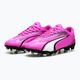 Buty piłkarskie PUMA Ultra Play FG/AG poison pink/puma white/puma black 3