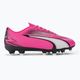 Buty piłkarskie dziecięce PUMA Ultra Play FG/AG Jr poison pink/puma white/puma black 2