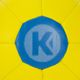 Piłka do piłki ręcznej Kempa Spectrum Synergy Plus żółta/niebieska rozmiar 1 3
