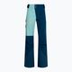 Spodnie skiturowe damskie ORTOVOX 3L Ortler petrol blue