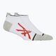 Skarpety ASICS Light Single Tab brilliant white/red snapper