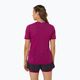 Koszulka do biegania damska ASICS Fuijtrail soft berry/blackberry 3