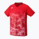 Koszulka tenisowa męska YONEX 10505 Crew Neck clear red 4