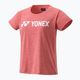 Koszulka tenisowa damska YONEX 16689 Practice geranium pink