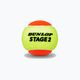 Piłki tenisowe dziecięce Dunlop Stage 2 60 szt. pomarańczowo-żółte 601343 2