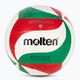 Piłka do siatkówki Molten V5M2500-5 white/green/red rozmiar 5