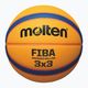 Piłka do koszykówki Molten B33T5000 FIBA 3x3 yellow/blue rozmiar 3