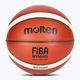 Piłka do koszykówki Molten B7G4500-PL FIBA orange/ivory rozmiar 7 2