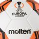 Piłka do piłki nożnej Molten F5U5000-12 official UEFA Europa League 2021/22 biała/pomarańczowa rozmiar 5 3