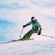 Spodnie narciarskie męskie Descente Bill grey/green 10
