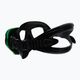 Maska do nurkowania TUSA Paragon czarna/zielona 4