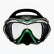 Maska do nurkowania TUSA Paragon S czarna/zielona 2