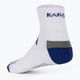 Skarpety Karakal X2+ Ankle white/navy 2