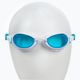Okulary do pływania damskie Speedo Aquapure Female white/blue 3