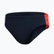 Slipy pływackie męskie Speedo Boom Logo Splice navy/red 5
