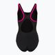 Strój pływacki jednoczęściowy damski Speedo Boom Logo Splice Muscleback black/pink 2
