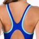 Strój pływacki jednoczęściowy damski Speedo Boom Logo Splice Muscleback blue/blue 5