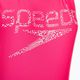 Strój pływacki jednoczęściowy damski Speedo Logo Deep U-Back fluo pink 3
