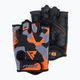 Rękawiczki fitness RDX Sumblimation F6 czarno-pomarańczowe WGS-F6O