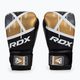 Rękawice bokserskie RDX BGR-F7 black golden