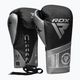 Rękawice bokserskie RDX K1 Mark Pro Fight Boxing silver 2