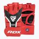 Rękawice grapplingowe RDX Grappling Aura Plus T-17 red