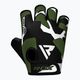 Rękawiczki treningowe RDX Sublimation F6 black/green 8