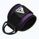 Paski z hakami na kostkę RDX A4 Ankle Straps For Gym Cable Machine purple 2