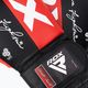 Rękawice bokserskie damskie RDX BGR-F4 red/black 4