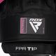 Łapy treningowe trenerskie RDX Focus Pad T1 pink/black 3